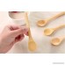 Hosaire Wooden Spoons 10 Pcs Environmentally Handmade Honey Teaspoon Seasoning Coffee Tea Sugar Spoons - B01LXOK49V
